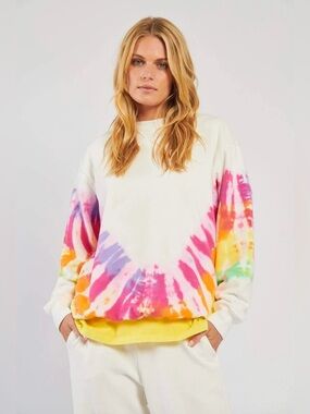 Ron Herman Limited Edition Hand Dyed Pride Sweatshirt